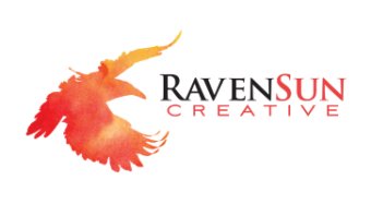 Logo Raven Sun Creative